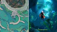 Secret Door can be found here (Image via HoYoverse)